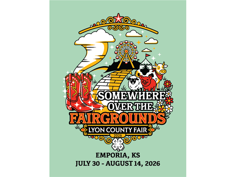 Logo for 2026 Lyon County 4-H Fair